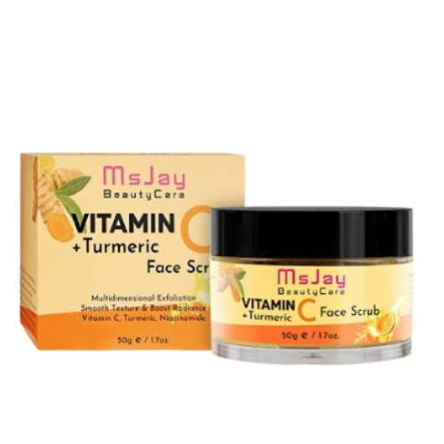 Ms Jay Vitamin C & Turmeric Face Scrub